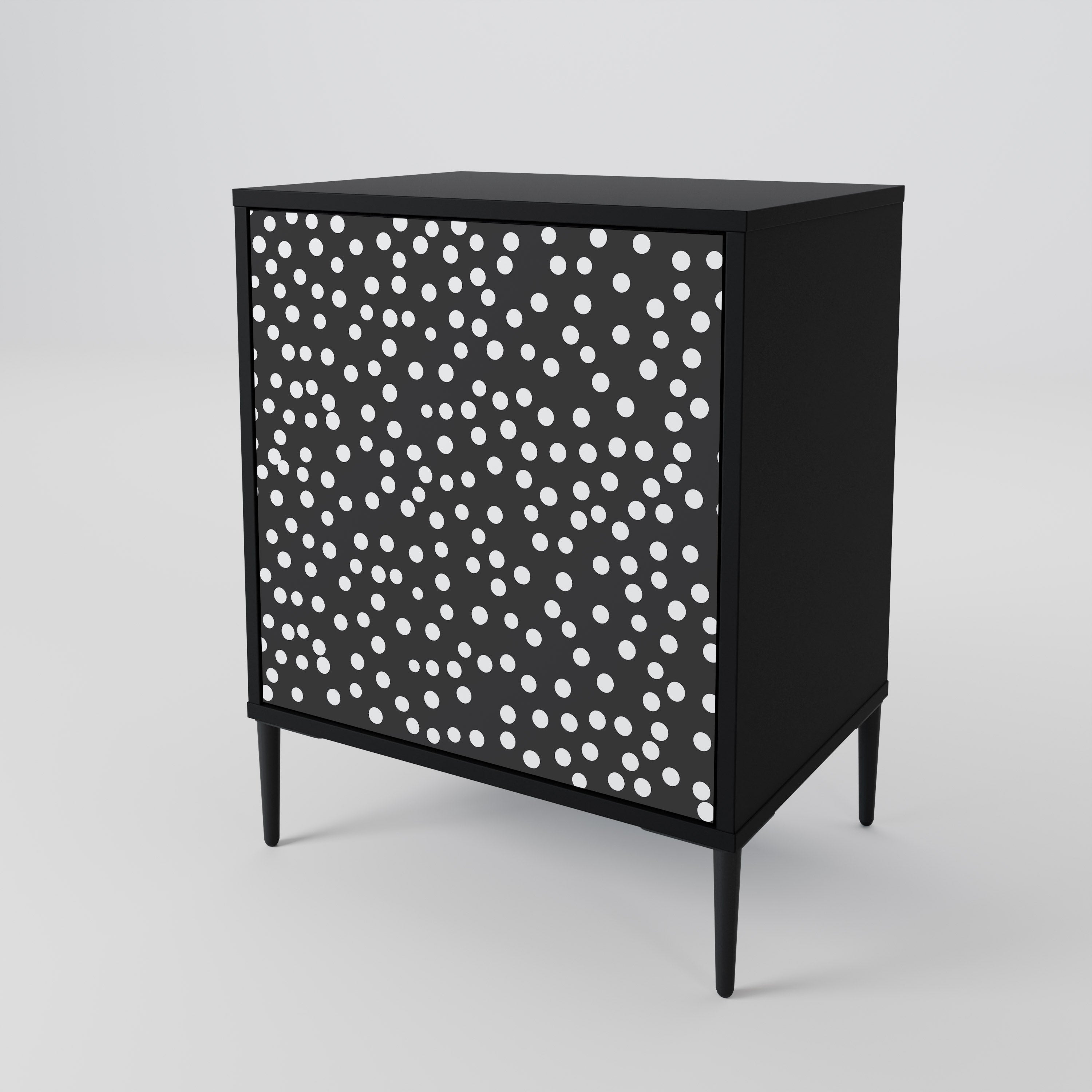 BLINDING LIGHTS Sideboard mit 1 Tür in Schwarz