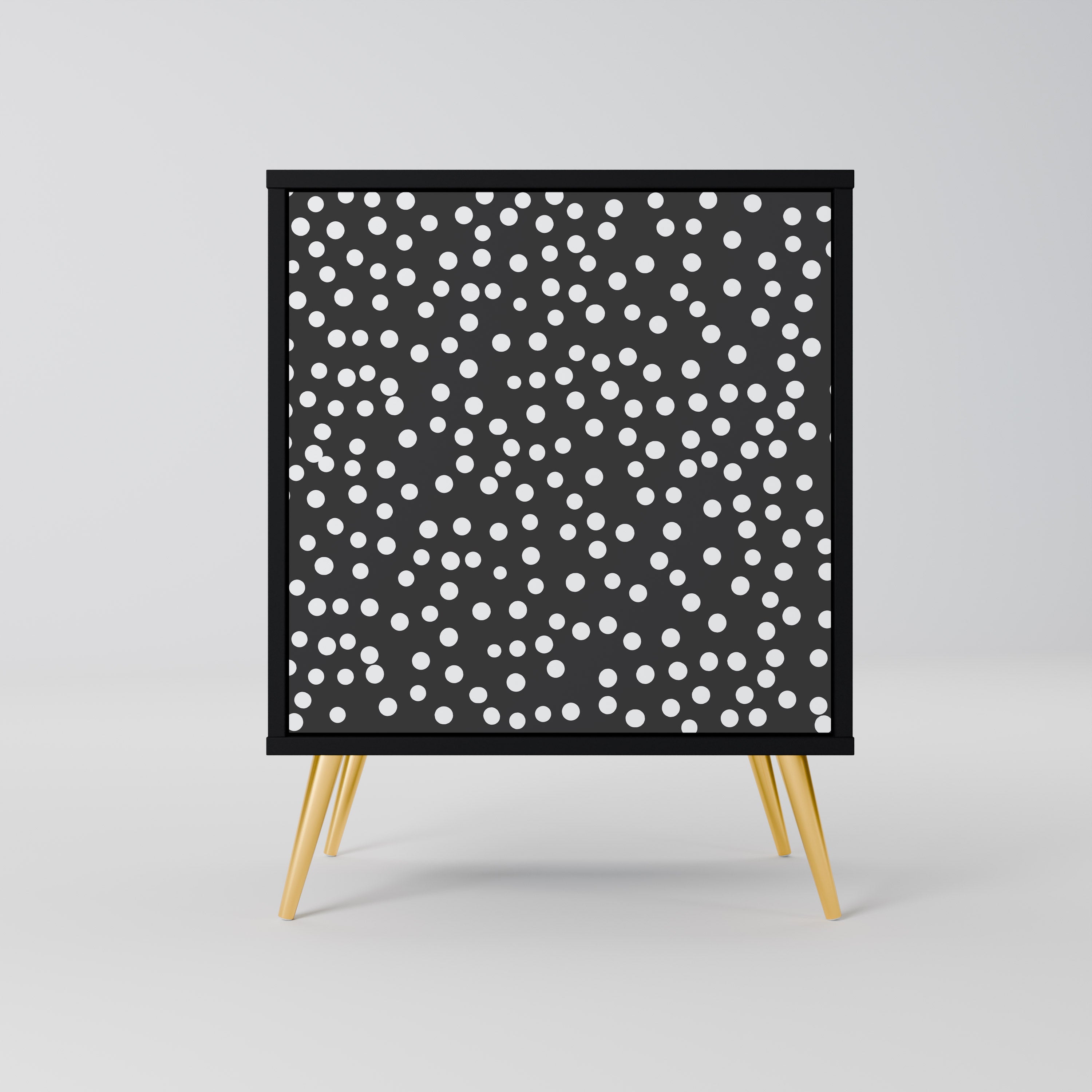 BLINDING LIGHTS Sideboard mit 1 Tür in Schwarz