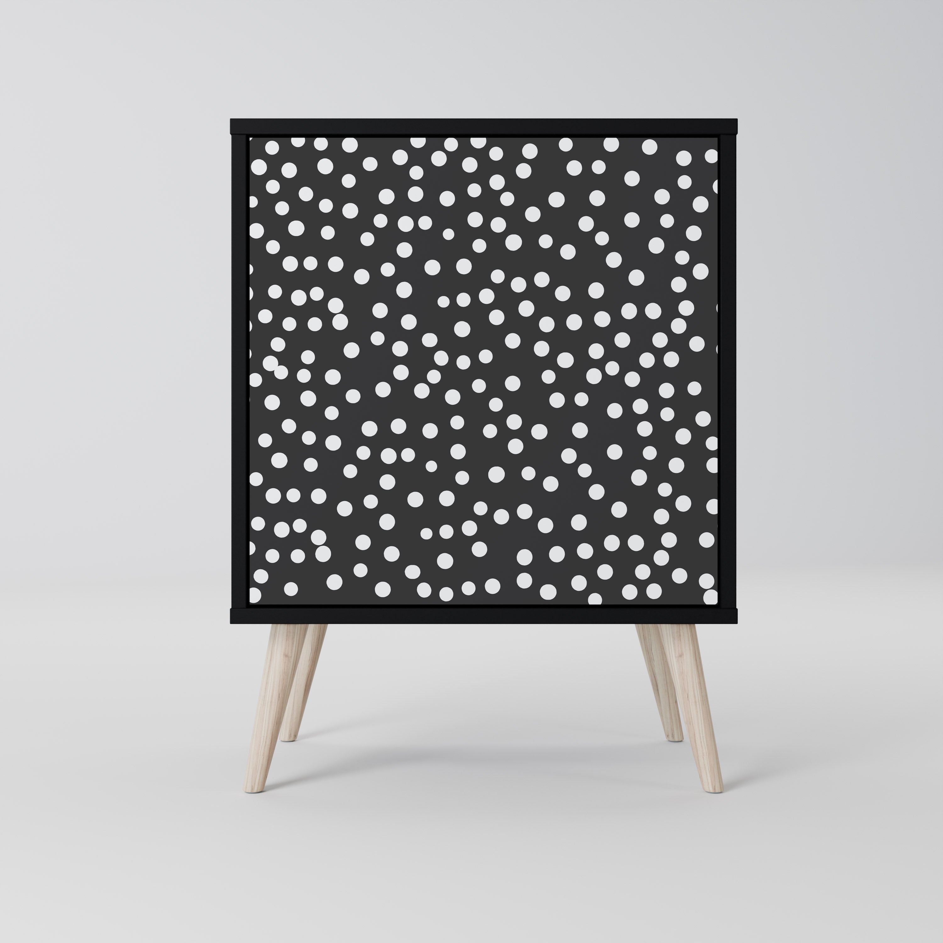 BLINDING LIGHTS Sideboard mit 1 Tür in Schwarz