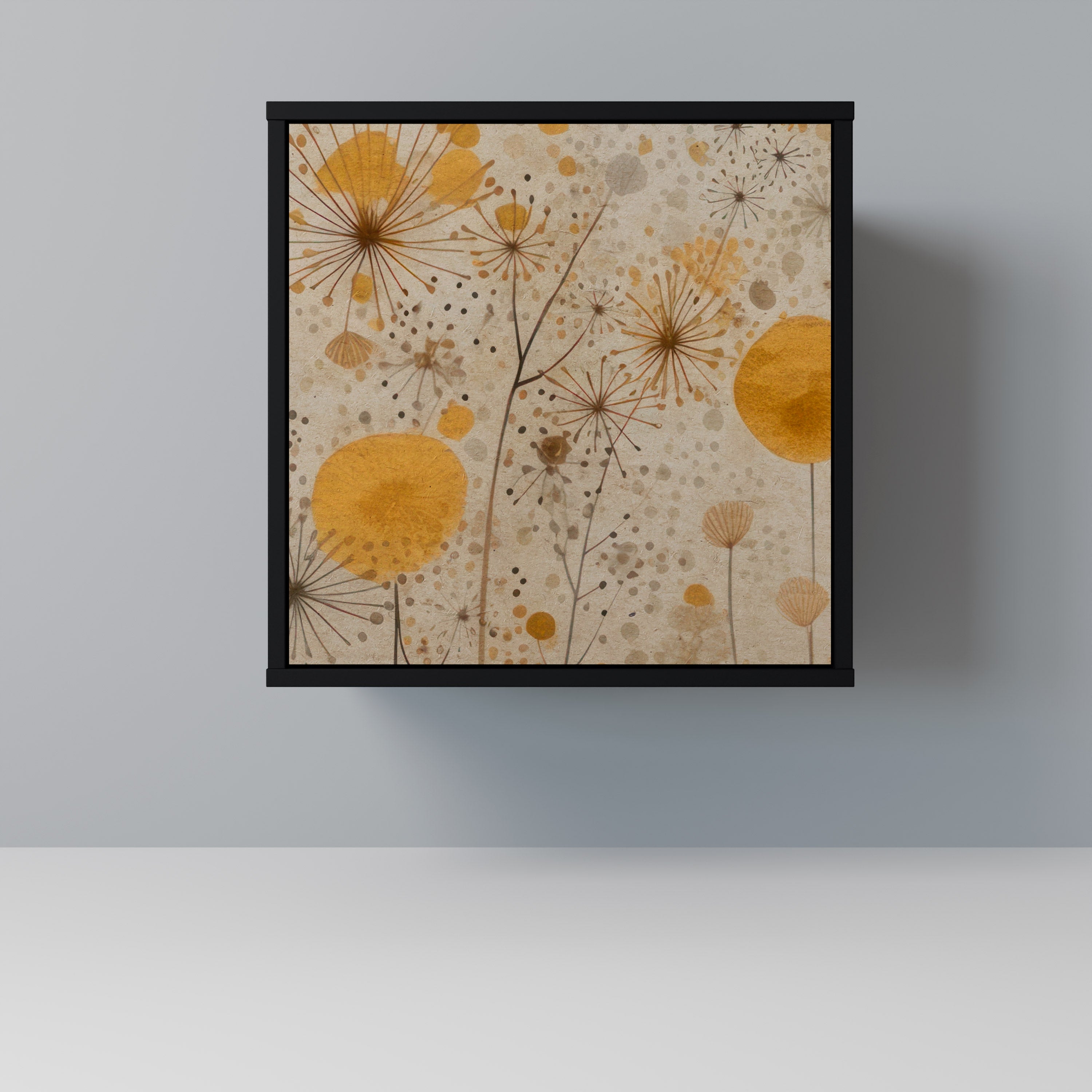 MORNING GLADE Sideboard mit 1 Tür in Schwarz