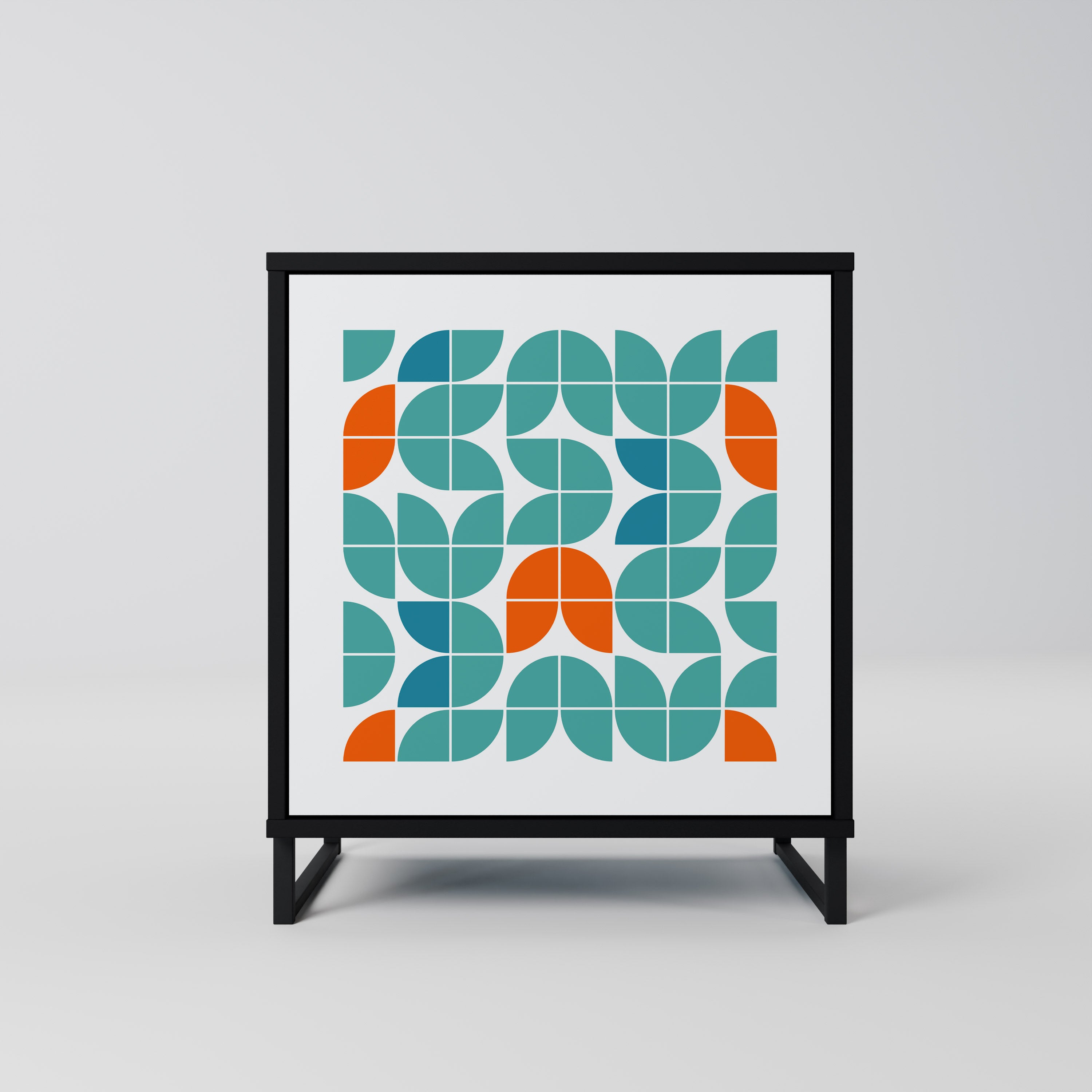 BE THE CHANGE Sideboard mit 1 Tür in Schwarz