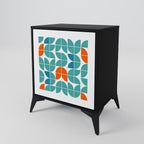 BE THE CHANGE 1-Door Sideboard in Black Finish