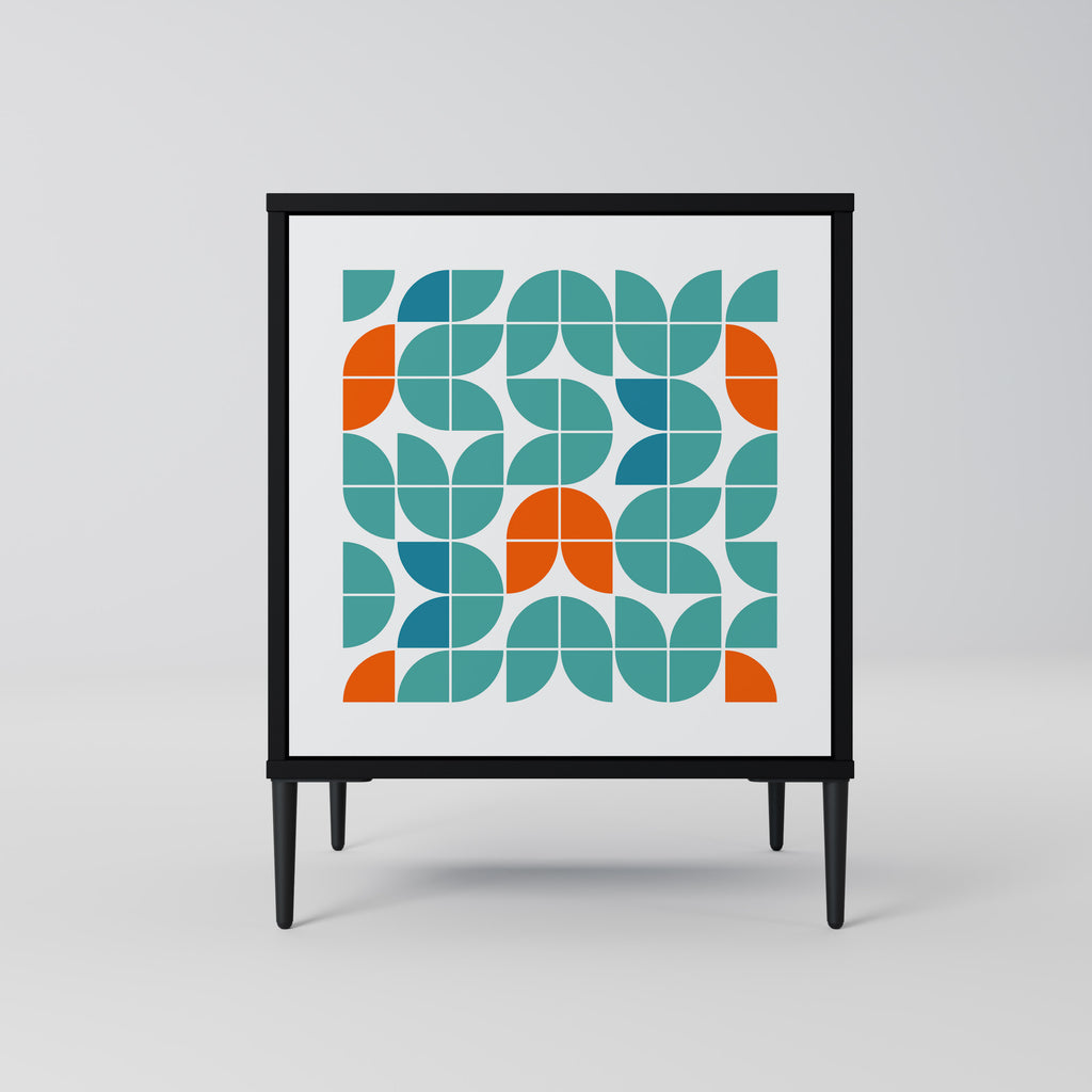 BE THE CHANGE 1-Door Sideboard in Black Finish