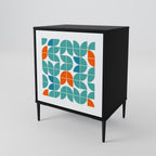 BE THE CHANGE 1-Door Sideboard in Black Finish