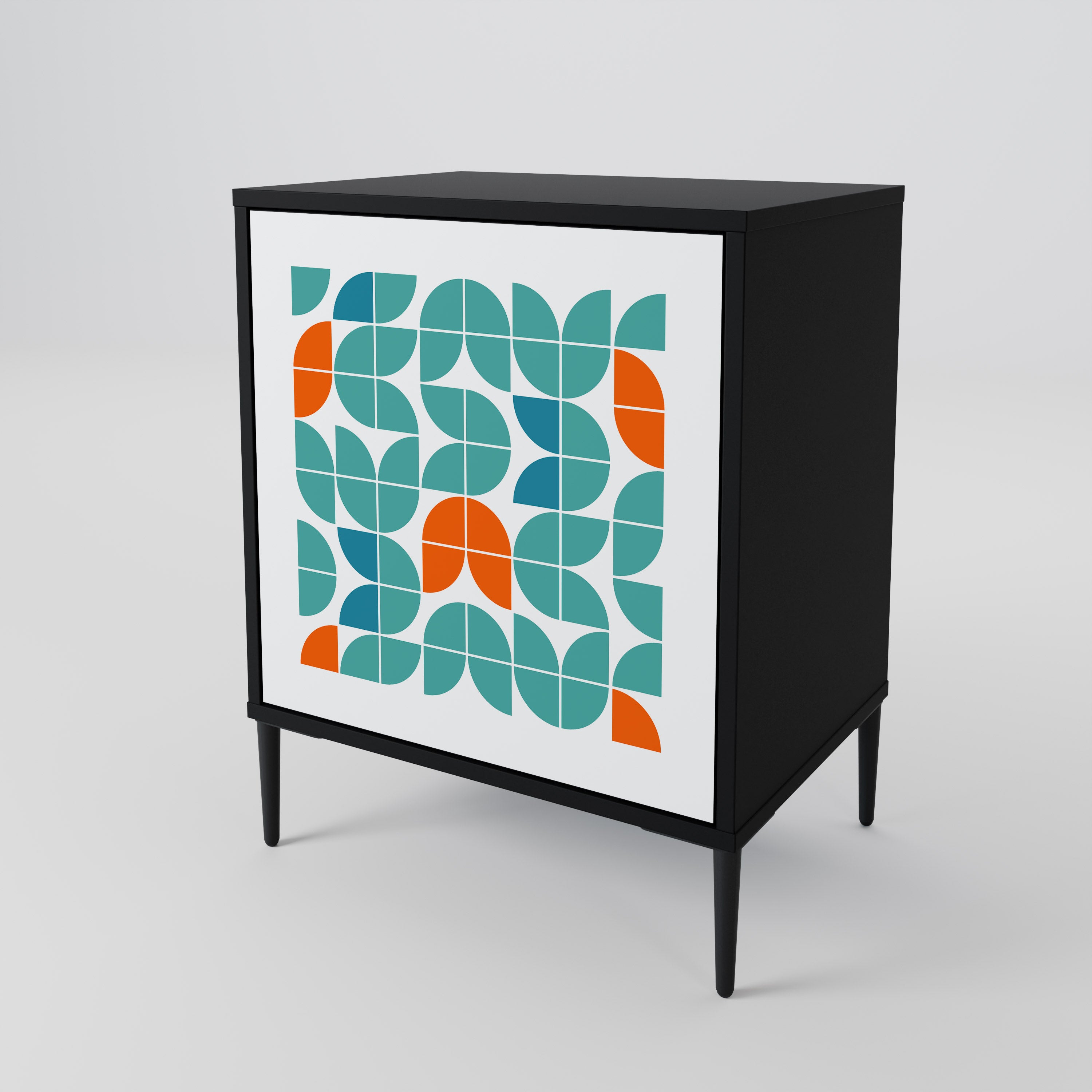 BE THE CHANGE Sideboard mit 1 Tür in Schwarz