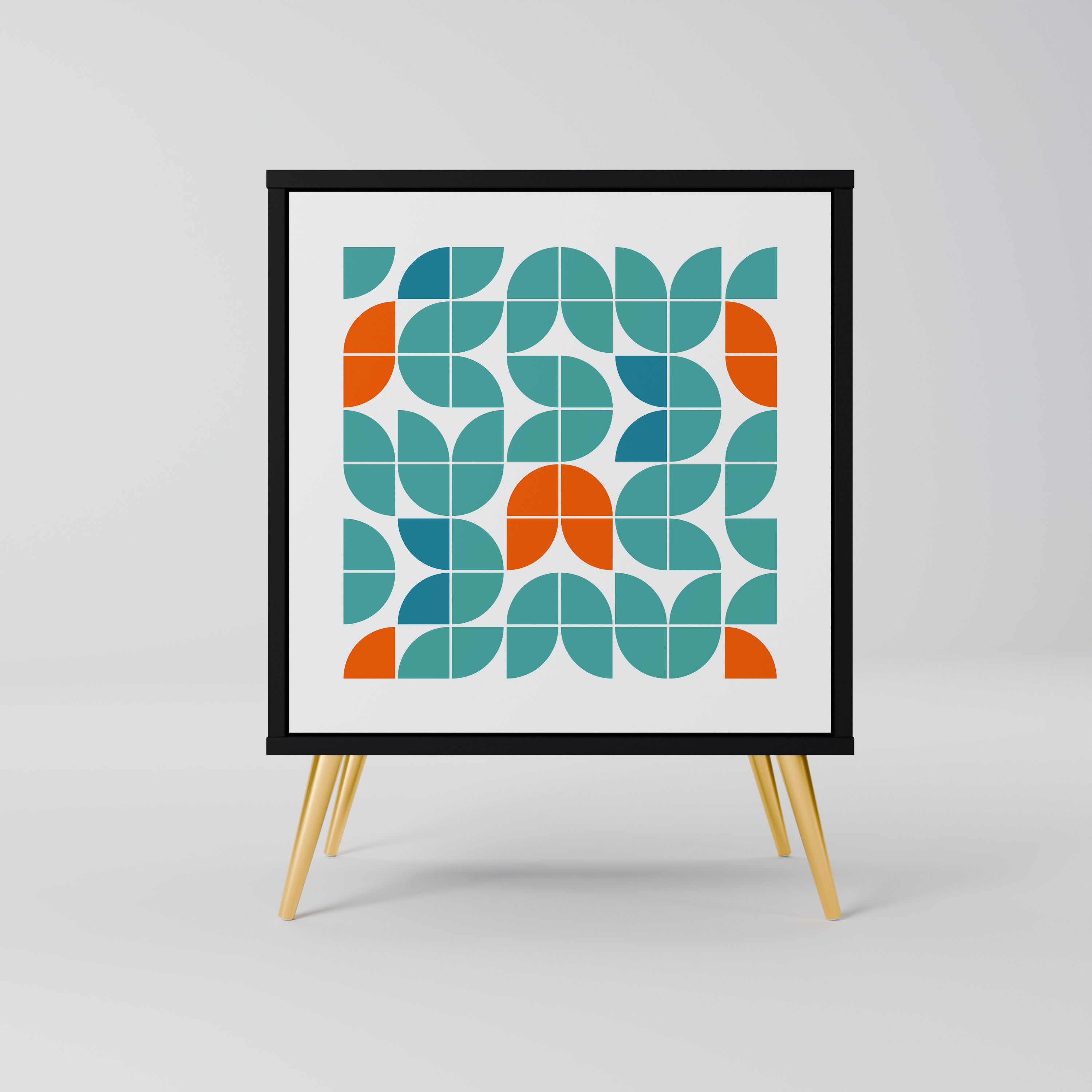 BE THE CHANGE Sideboard mit 1 Tür in Schwarz