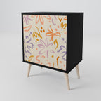 SPRING WHIMSY Sideboard mit 1 Tür in Schwarz