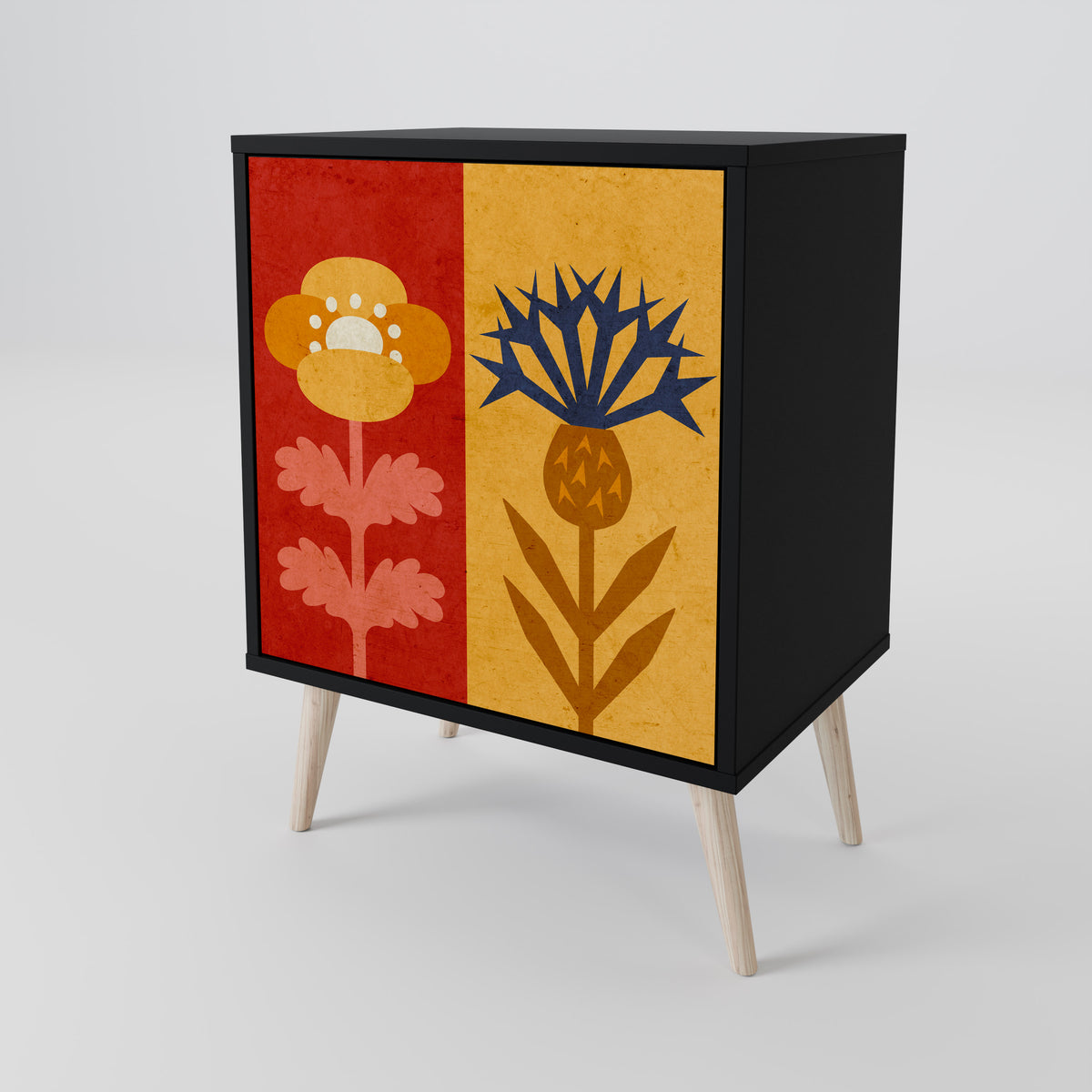 SCANDIC FLOWERET 1-Door Sideboard