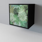 SUCCULENT CLUSTER Sideboard mit 1 Tür in Schwarz