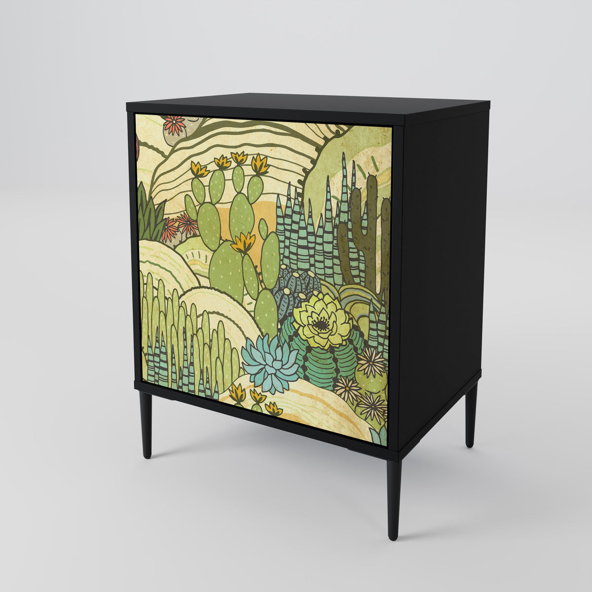 SUCCULENTS KALEIDOSCOPE 1-türiges Sideboard