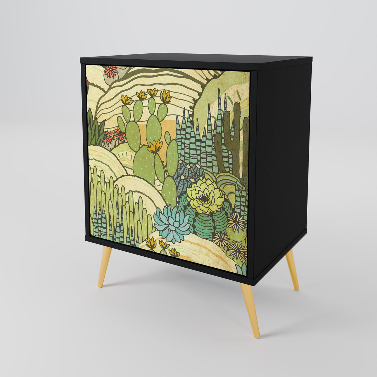 SUCCULENTS KALEIDOSCOPE 1-türiges Sideboard