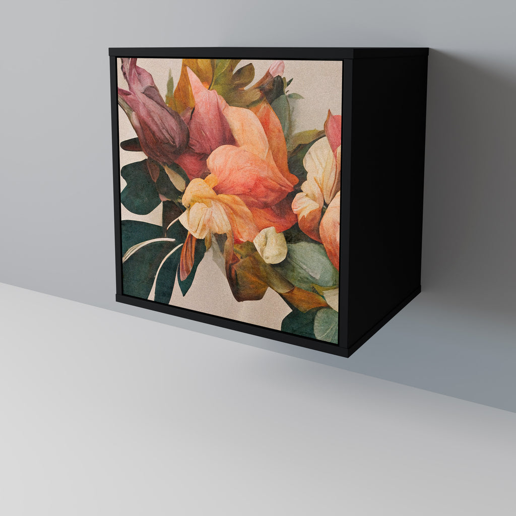 STYLISH BEAUTY Sideboard mit 1 Tür in Schwarz