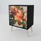 STYLISH BEAUTY Sideboard mit 1 Tür in Schwarz