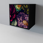 BLOOMING ELEGANCE Sideboard mit 1 Tür in Schwarz