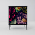 BLOOMING ELEGANCE Sideboard mit 1 Tür in Schwarz