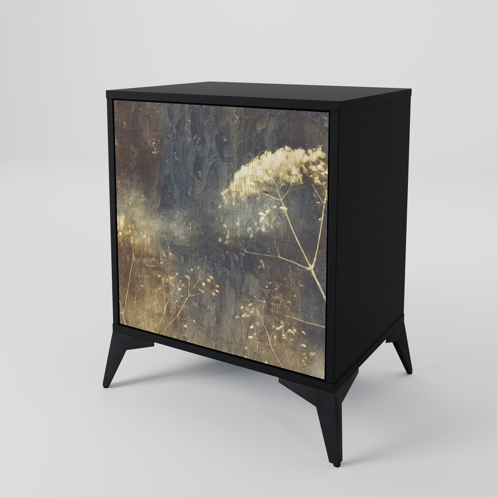 GENTLE POWER Sideboard mit 1 Tür in Schwarz