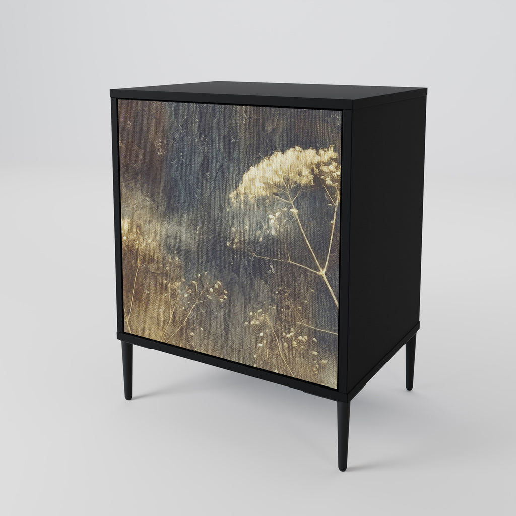 GENTLE POWER Sideboard mit 1 Tür in Schwarz