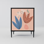 PASTEL DESTINY Sideboard mit 1 Tür in Schwarz