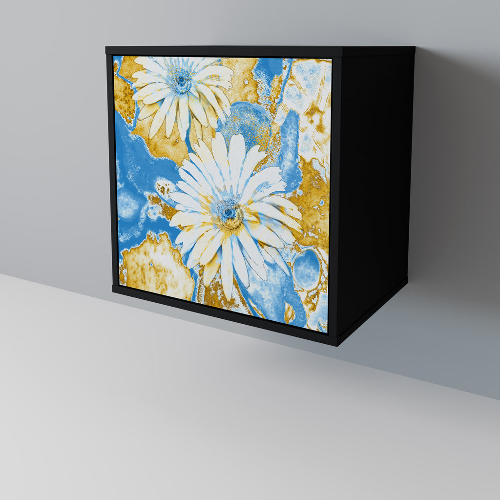 DAISY LUXE Sideboard mit 1 Tür in Schwarz