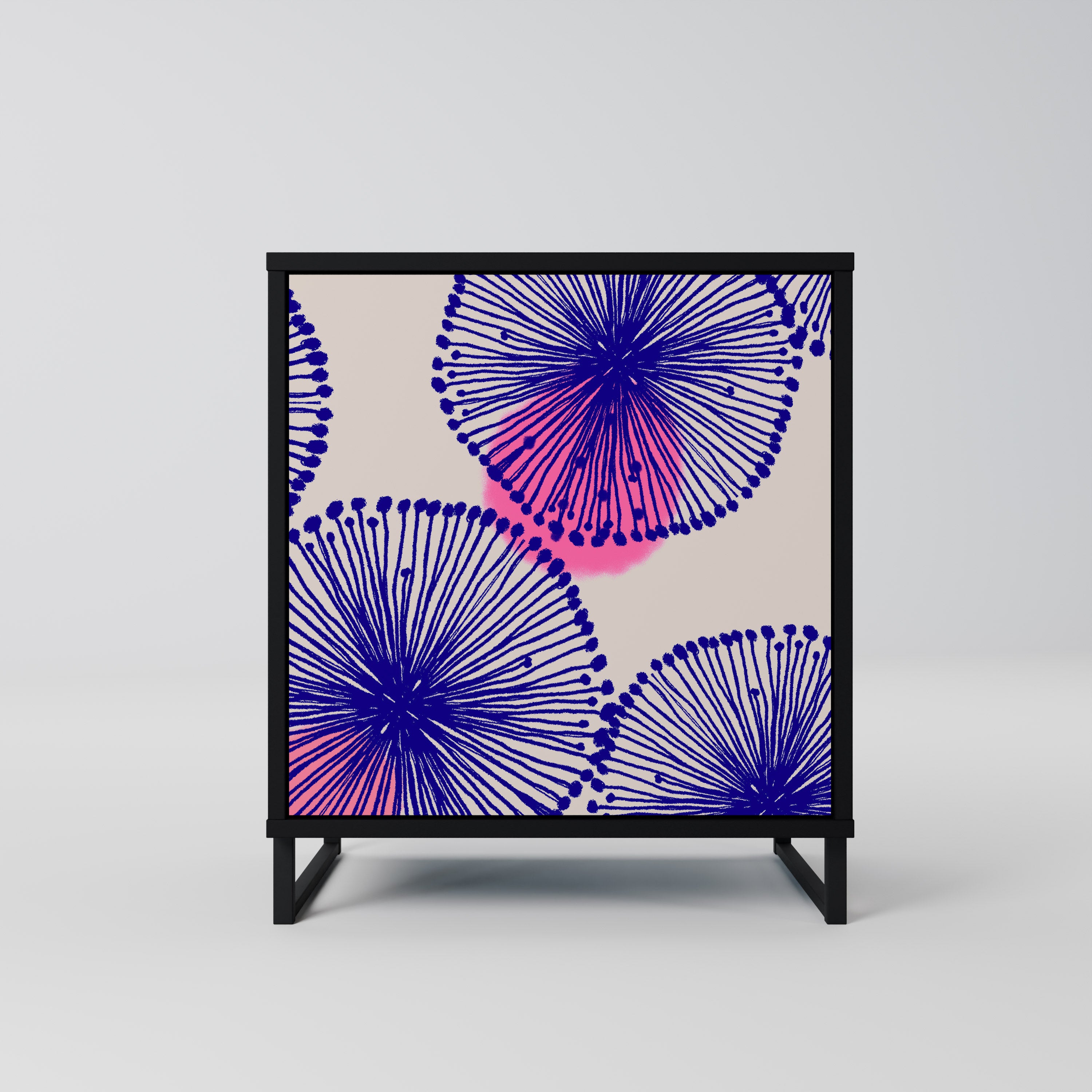 MAGIC NATURE Sideboard mit 1 Tür in Schwarz