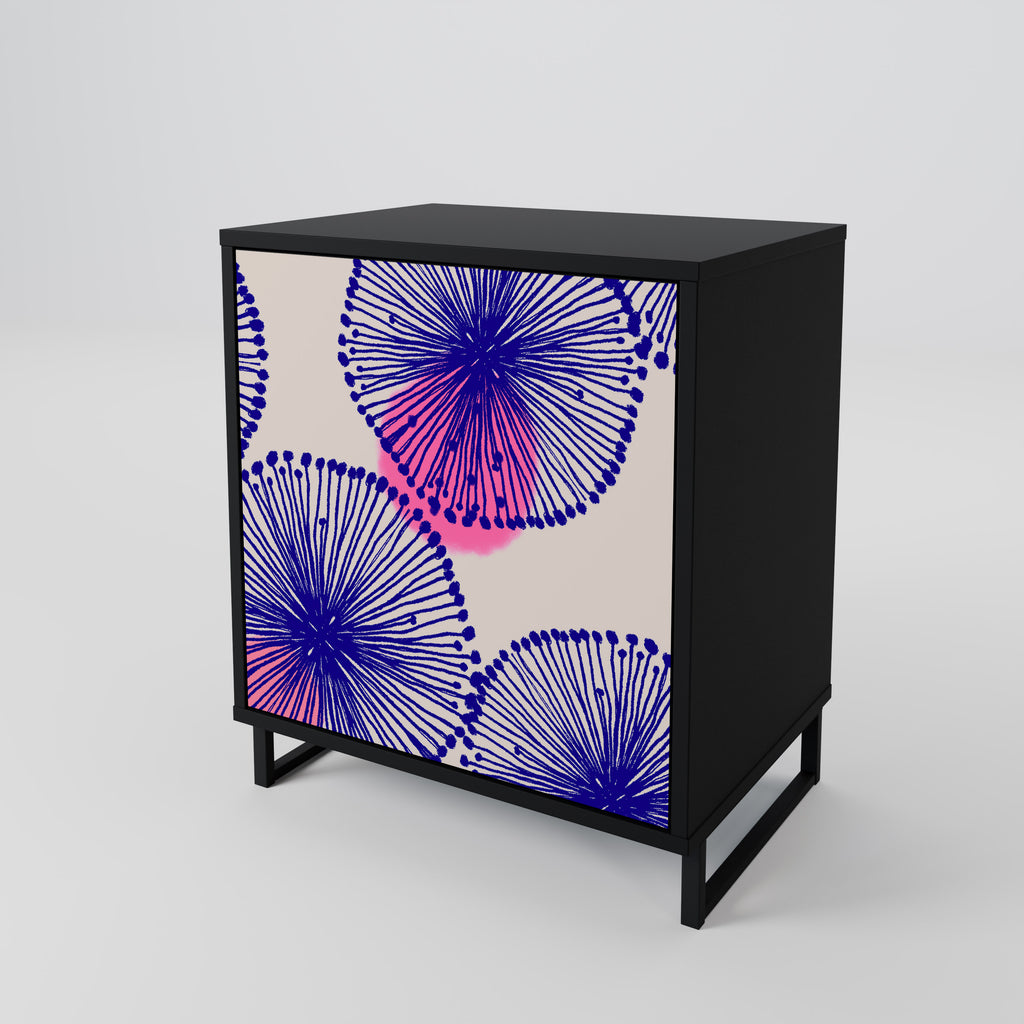 MAGIC NATURE Sideboard mit 1 Tür in Schwarz