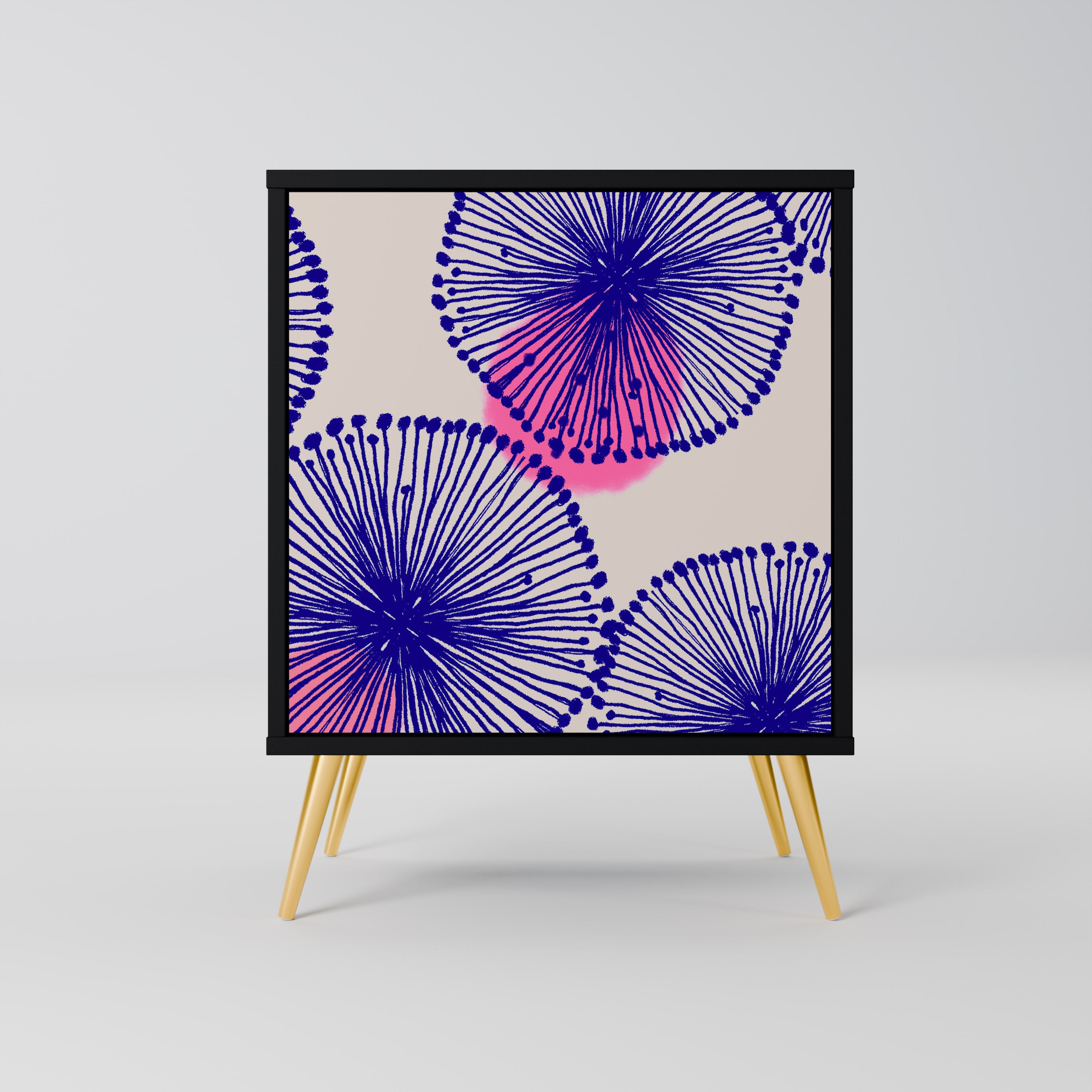 MAGIC NATURE Sideboard mit 1 Tür in Schwarz