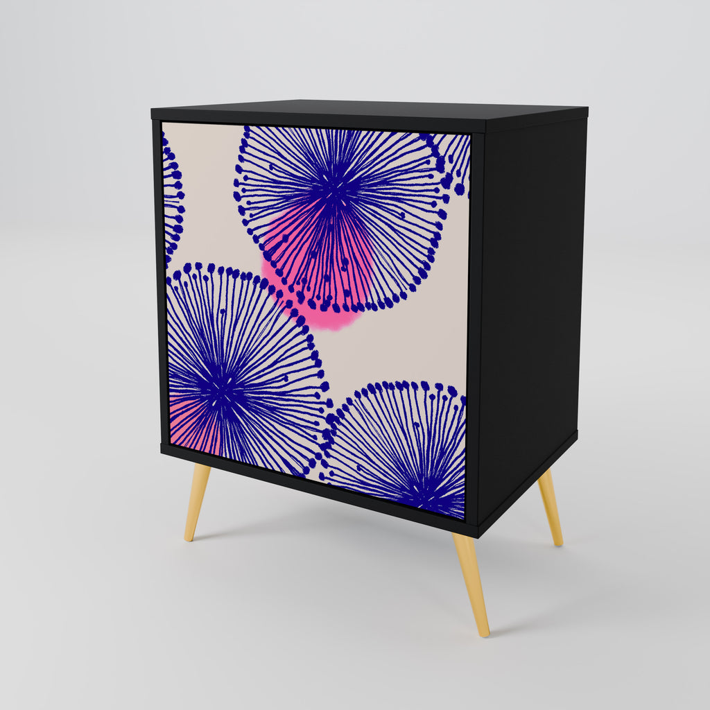 MAGIC NATURE Sideboard mit 1 Tür in Schwarz