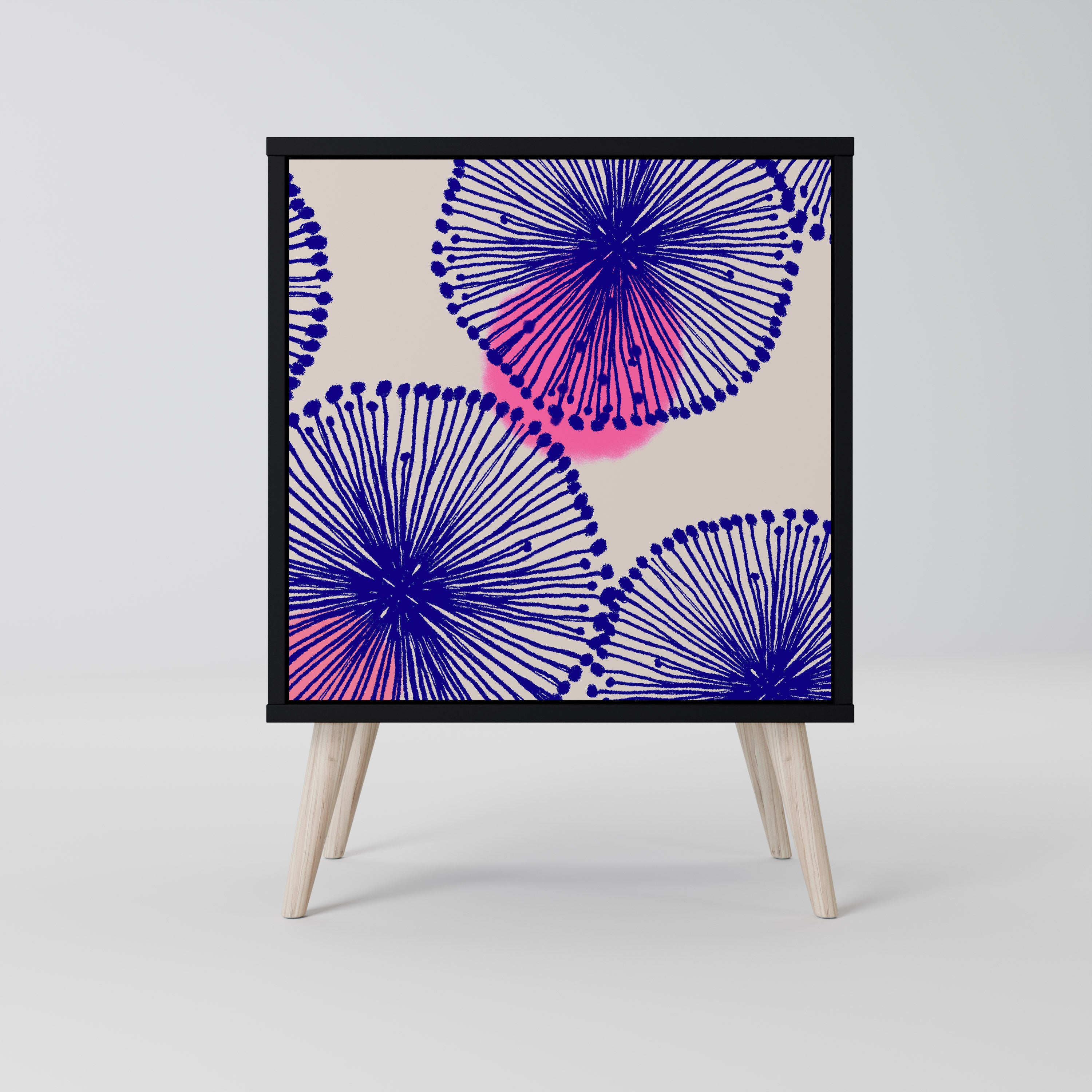 MAGIC NATURE Sideboard mit 1 Tür in Schwarz