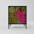 TROPICAL BEAUTY Sideboard mit 1 Tür in Schwarz