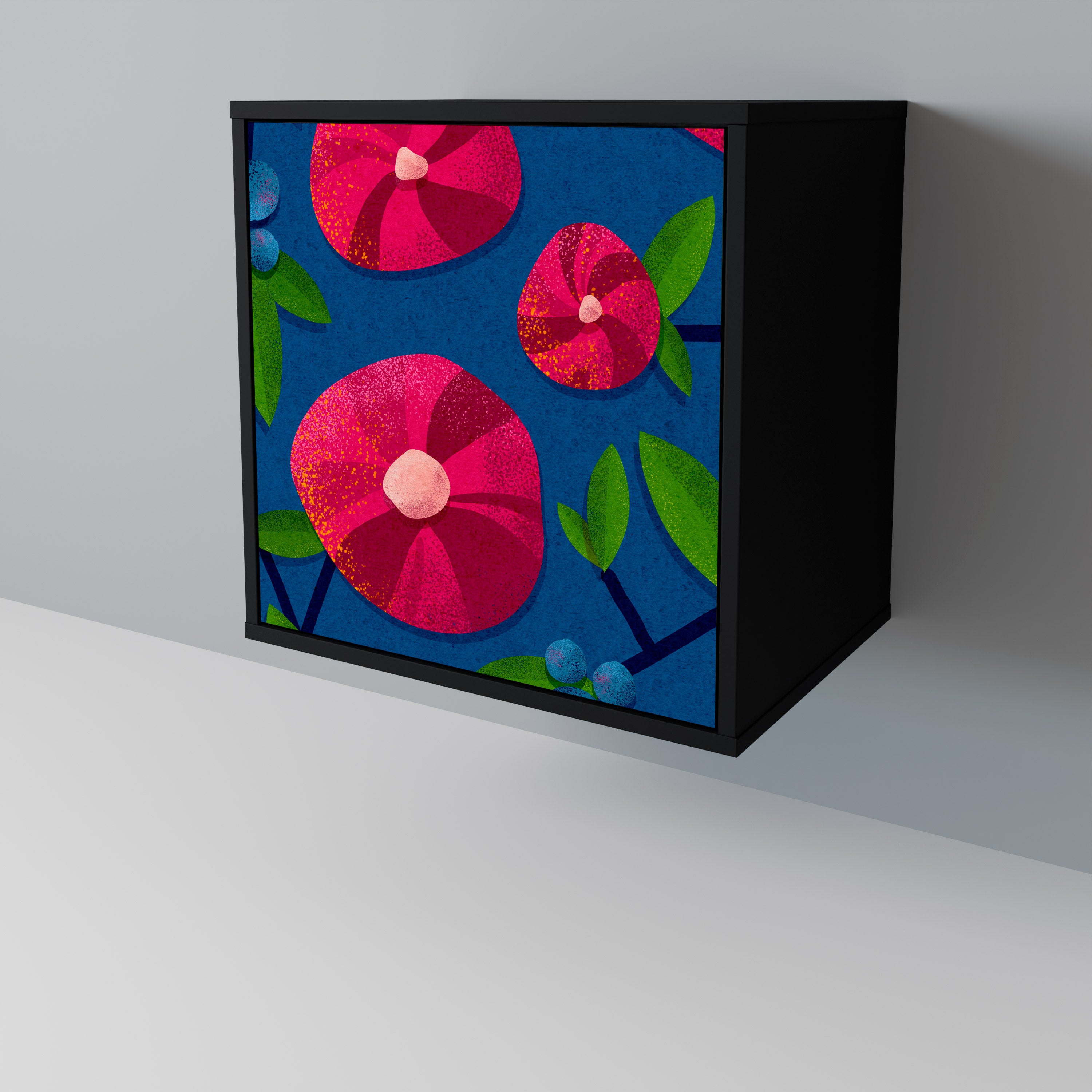 SPRING THOUGHTS Sideboard mit 1 Tür in Schwarz