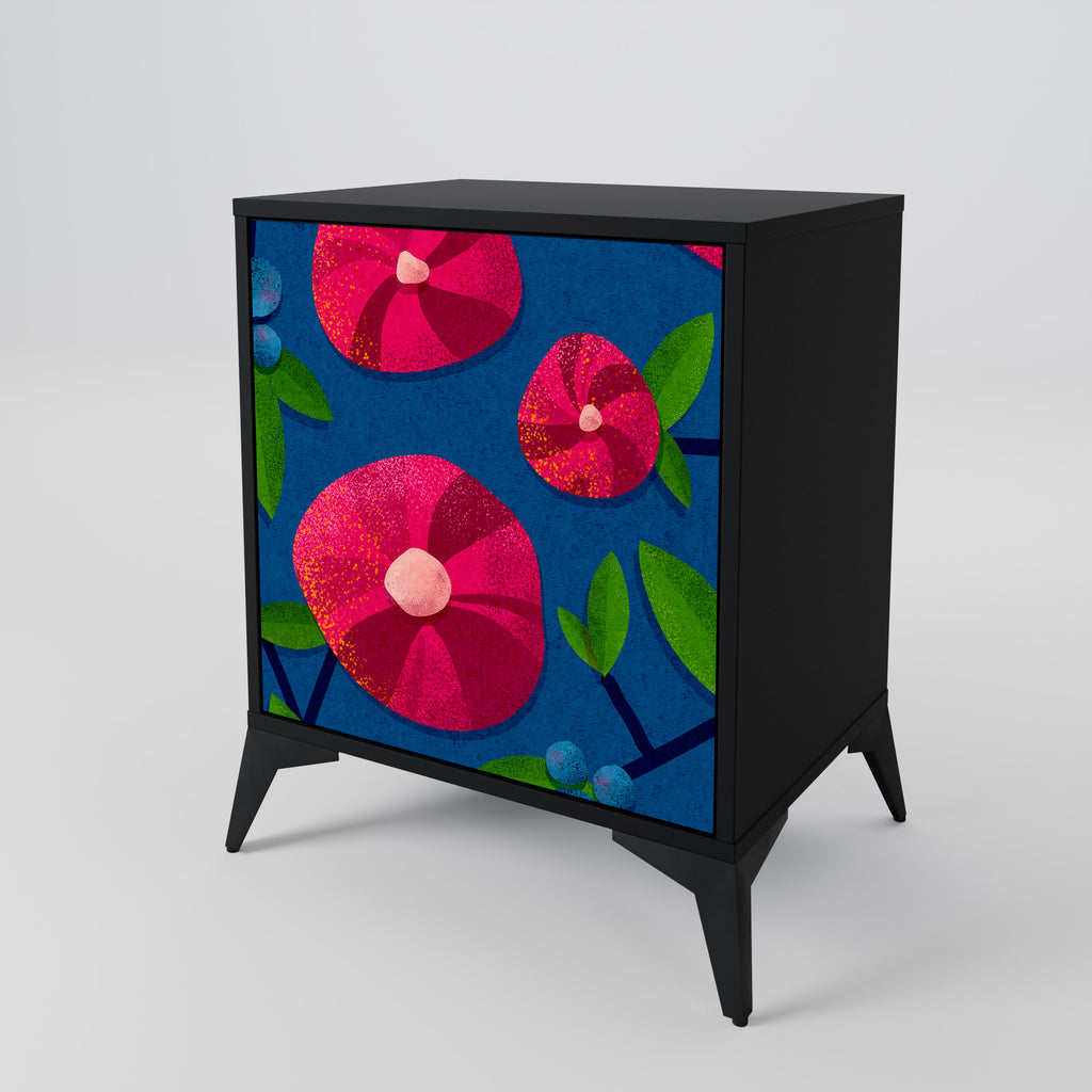 SPRING THOUGHTS Sideboard mit 1 Tür in Schwarz