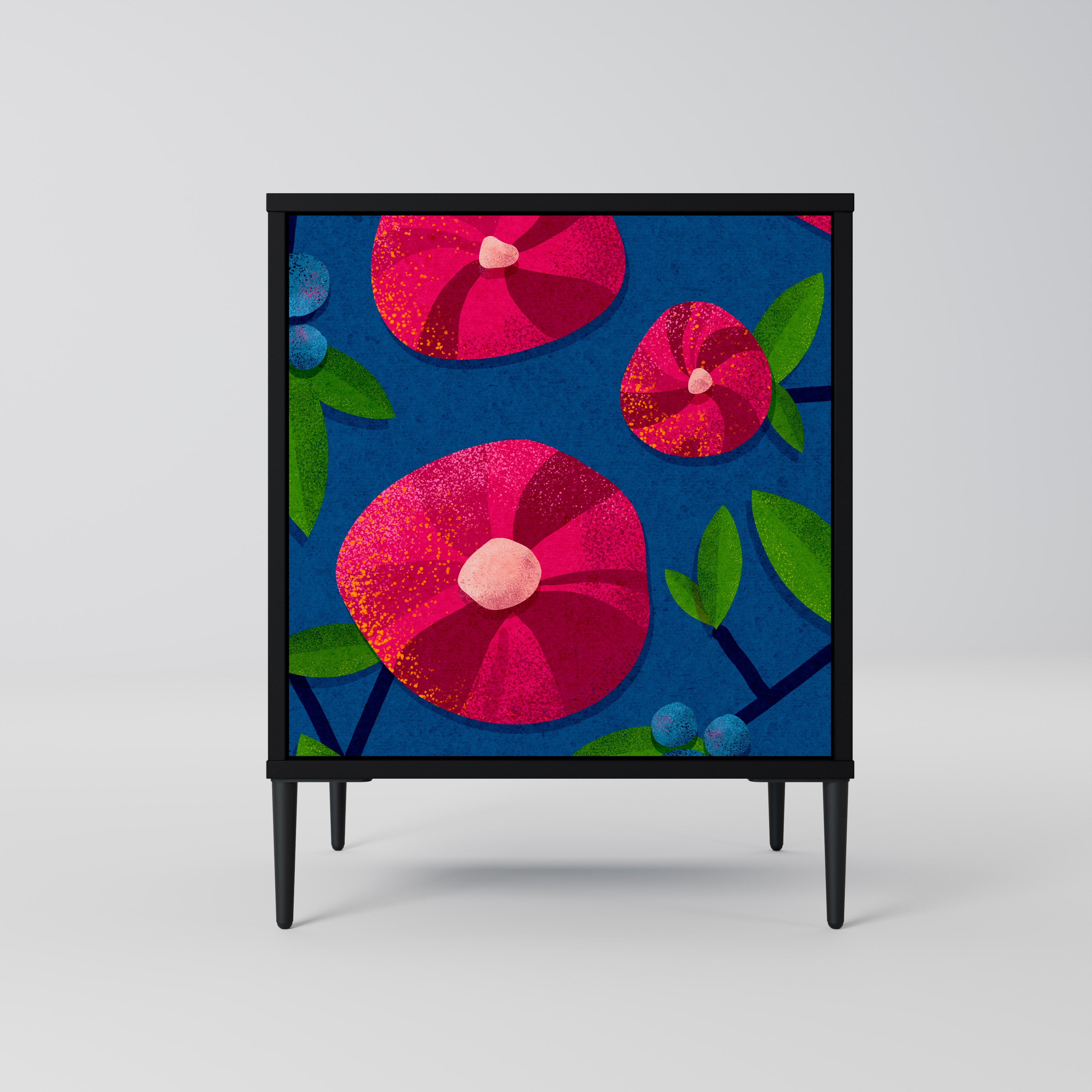 SPRING THOUGHTS Sideboard mit 1 Tür in Schwarz