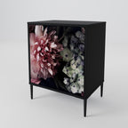 PURE BLOSSOM Sideboard mit 1 Tür in Schwarz
