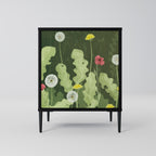 DANDELION AMUSE Sideboard mit 1 Tür in Schwarz
