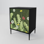 DANDELION AMUSE Sideboard mit 1 Tür in Schwarz