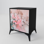 CHERRY BLOSSOM Sideboard mit 1 Tür in Schwarz