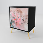 CHERRY BLOSSOM Sideboard mit 1 Tür in Schwarz