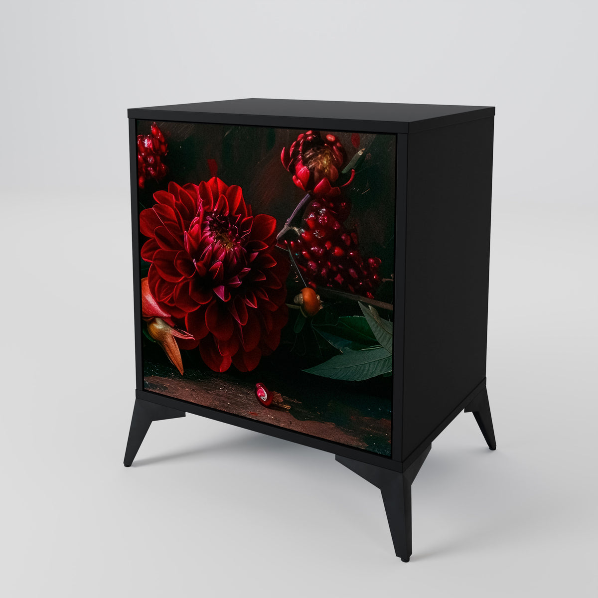 DAHLIAS AND POMEGRANATES 1-türiges Sideboard
