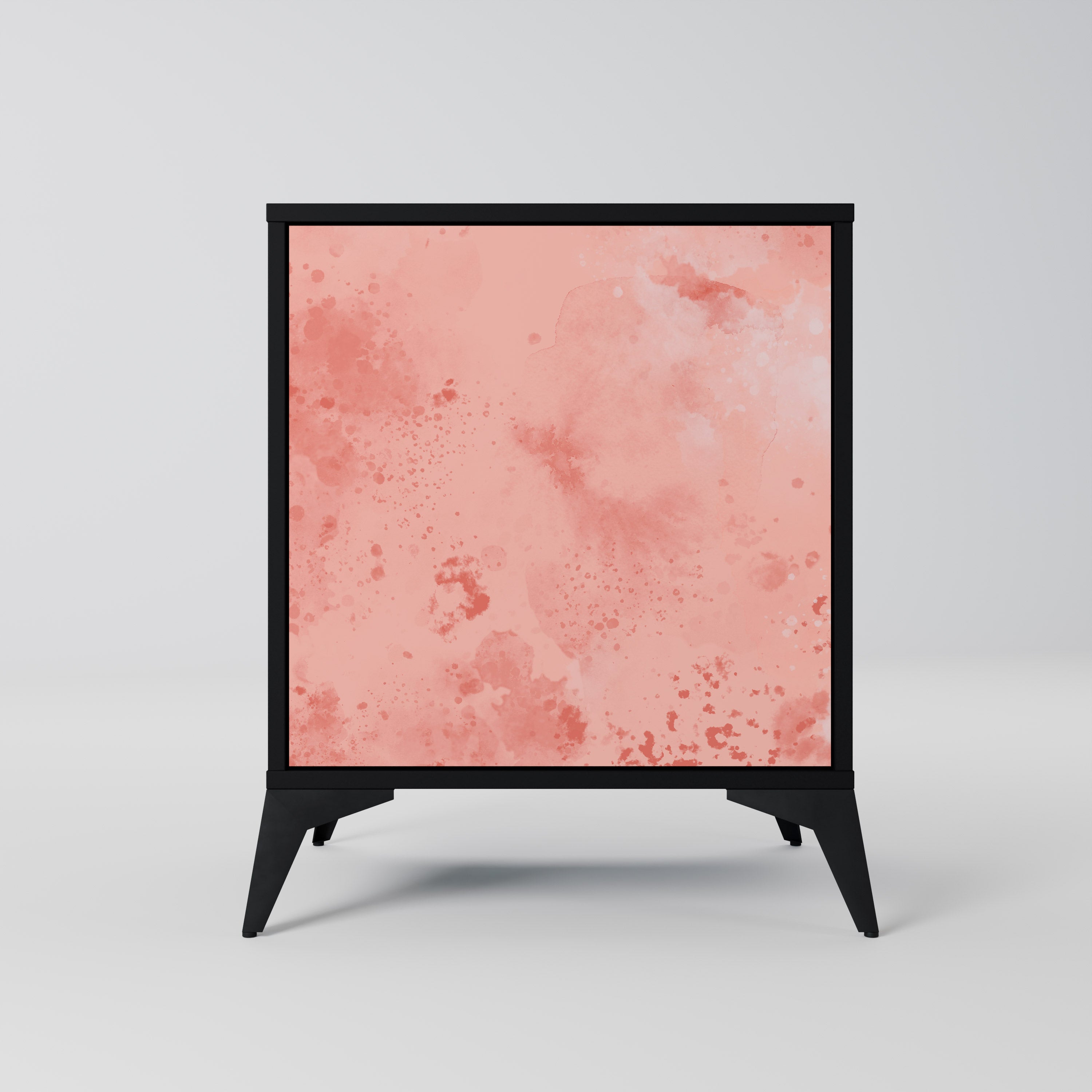 CRANE DANCE Sideboard mit 1 Tür in Schwarz