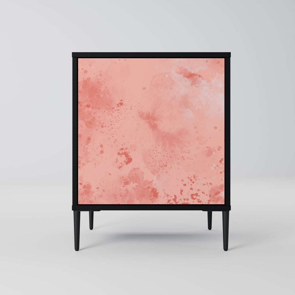 CRANE DANCE Sideboard mit 1 Tür in Schwarz