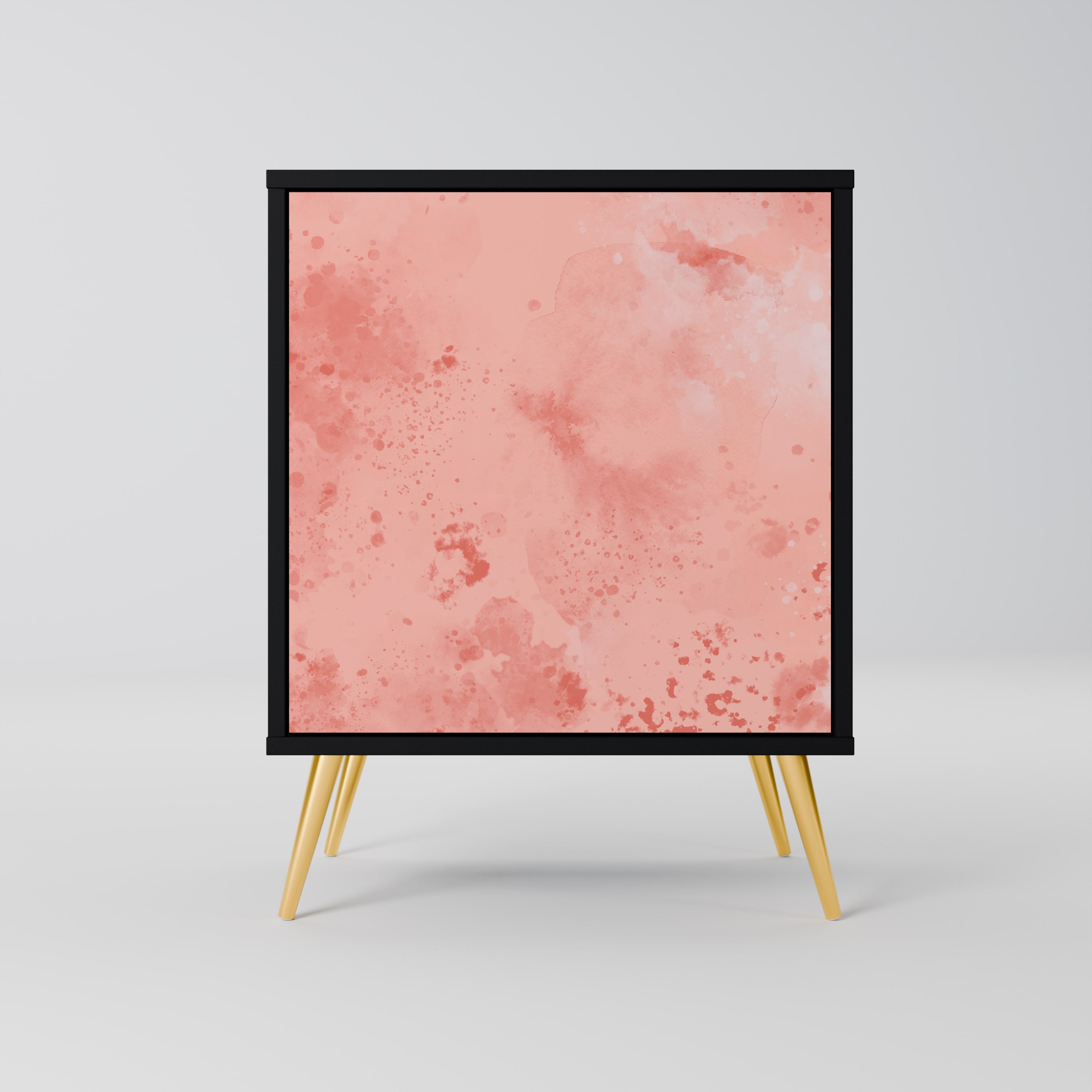 CRANE DANCE Sideboard mit 1 Tür in Schwarz