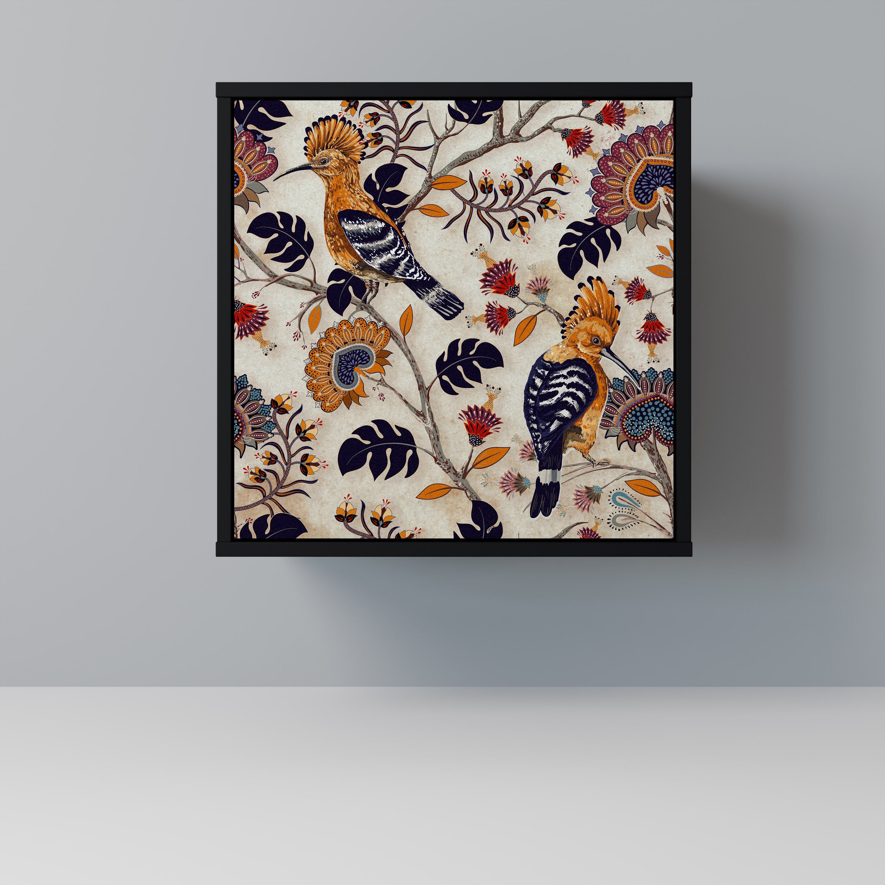 EMINENT HOOPOE Sideboard mit 1 Tür in Schwarz