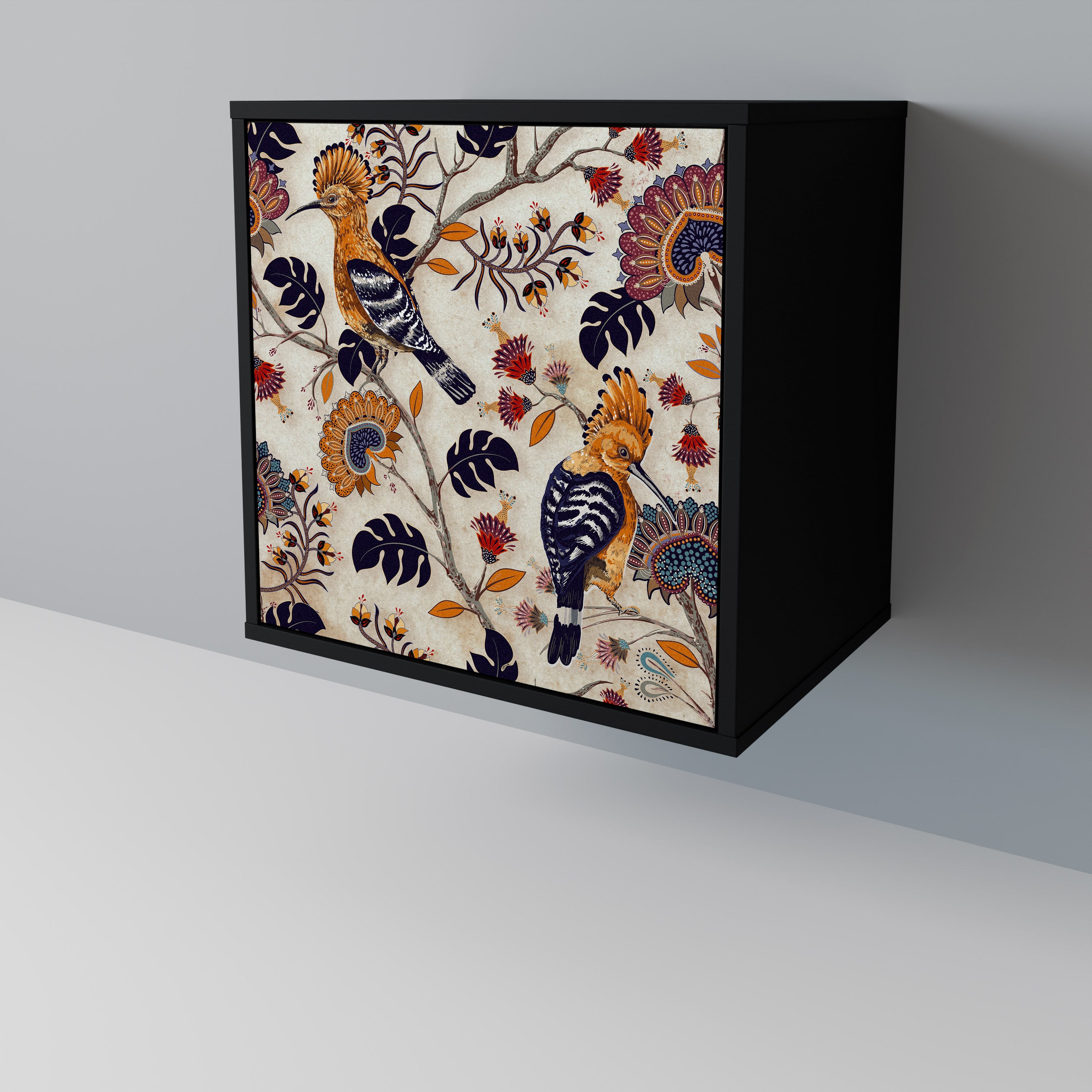 EMINENT HOOPOE Sideboard mit 1 Tür in Schwarz