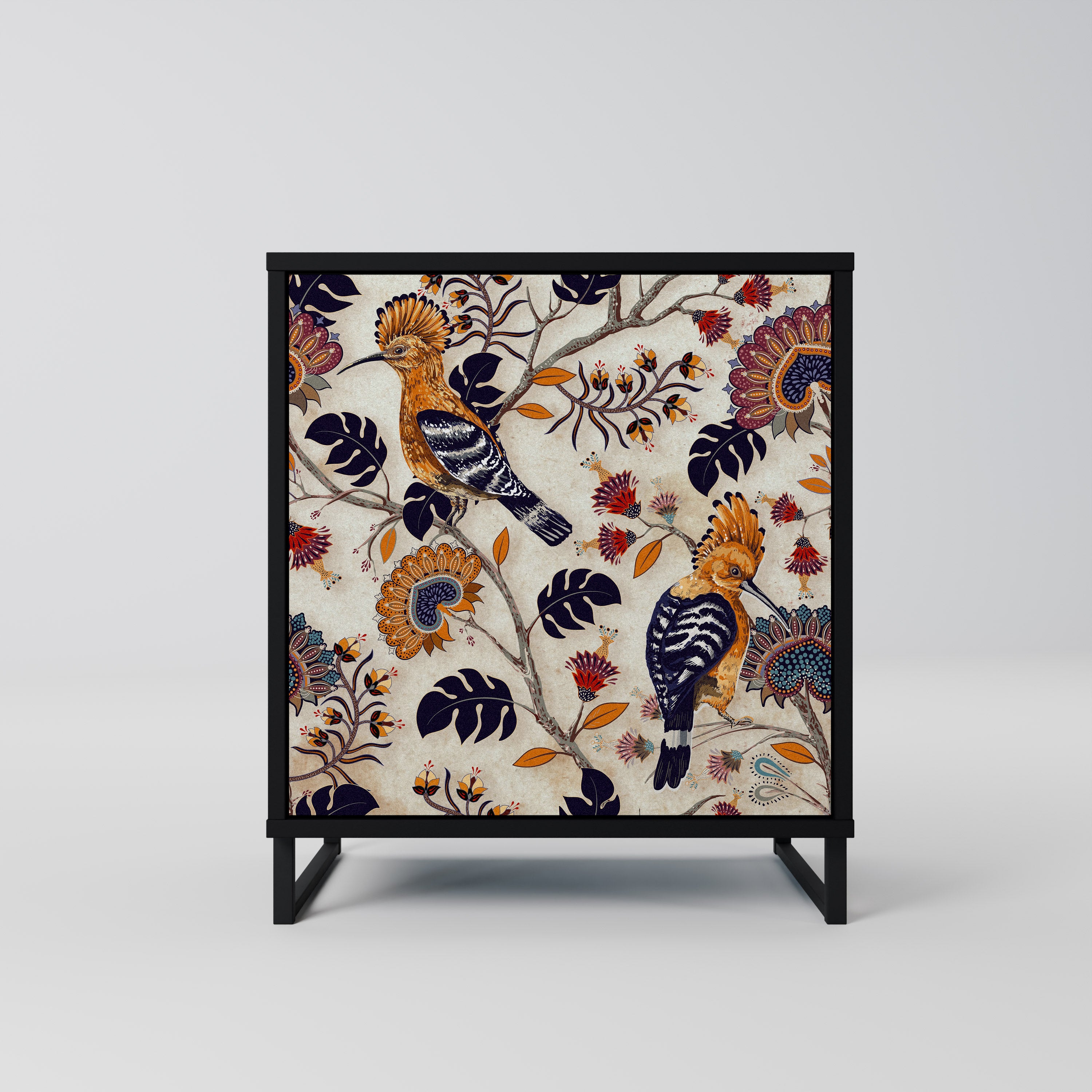 EMINENT HOOPOE Sideboard mit 1 Tür in Schwarz