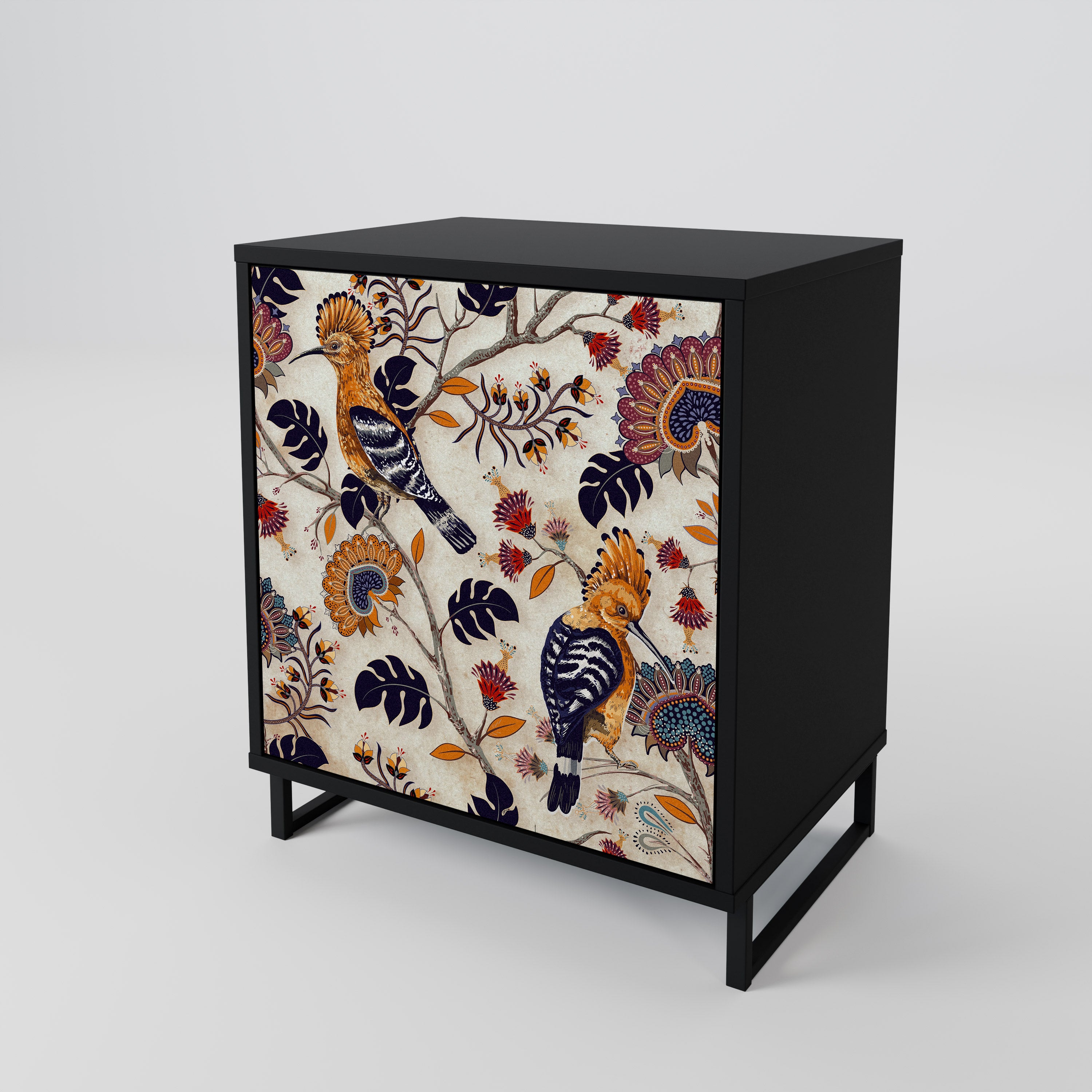 EMINENT HOOPOE Sideboard mit 1 Tür in Schwarz