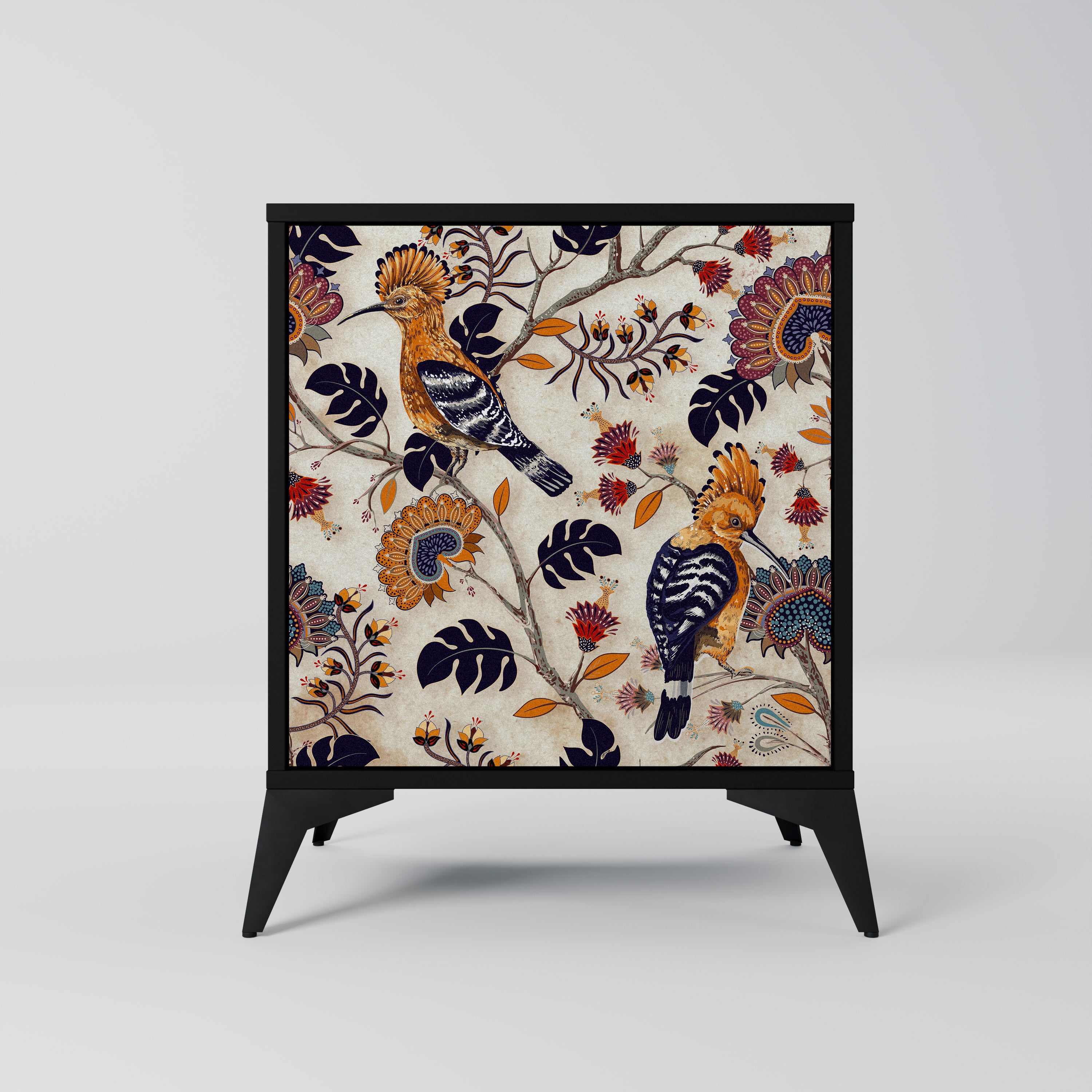 EMINENT HOOPOE Sideboard mit 1 Tür in Schwarz