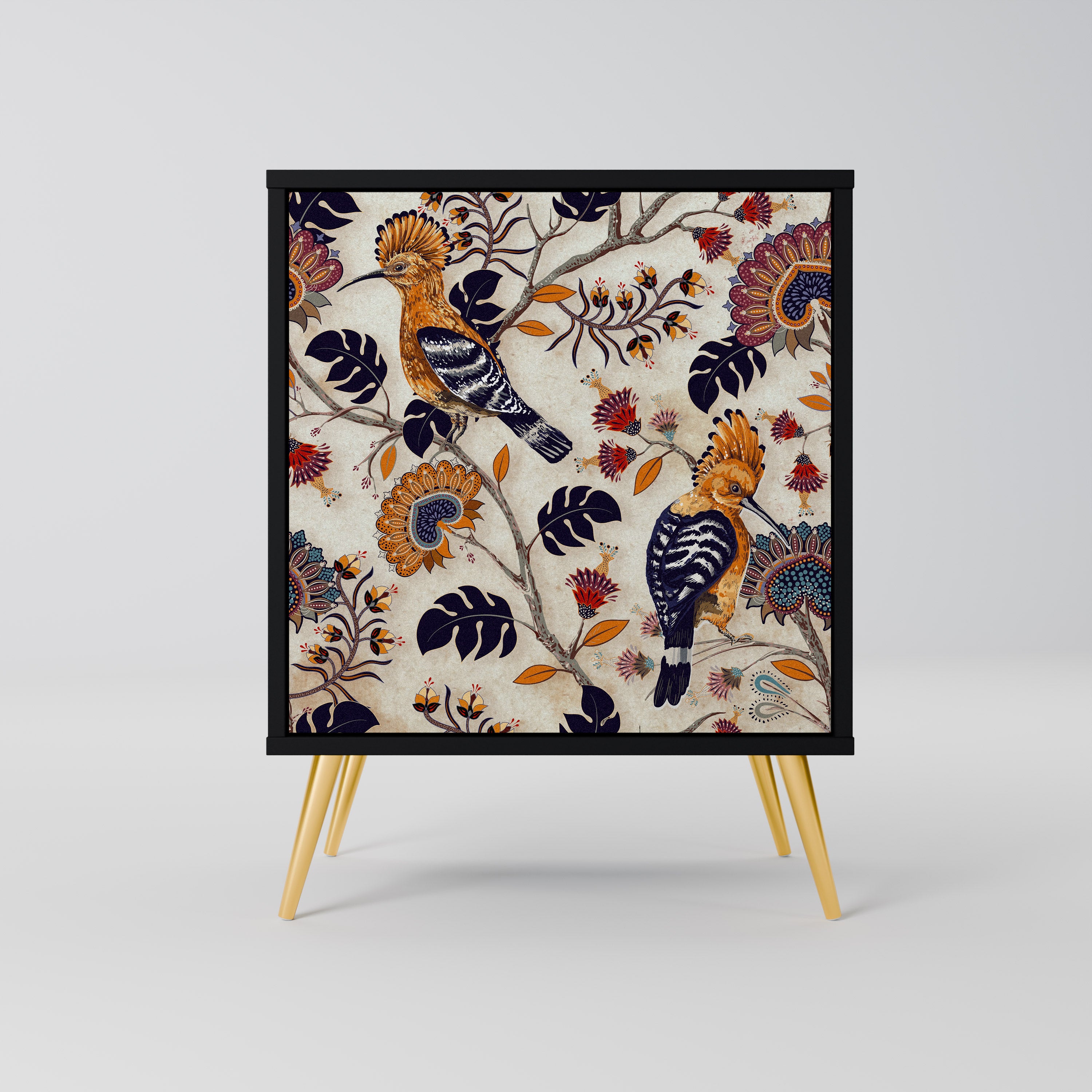 EMINENT HOOPOE Sideboard mit 1 Tür in Schwarz