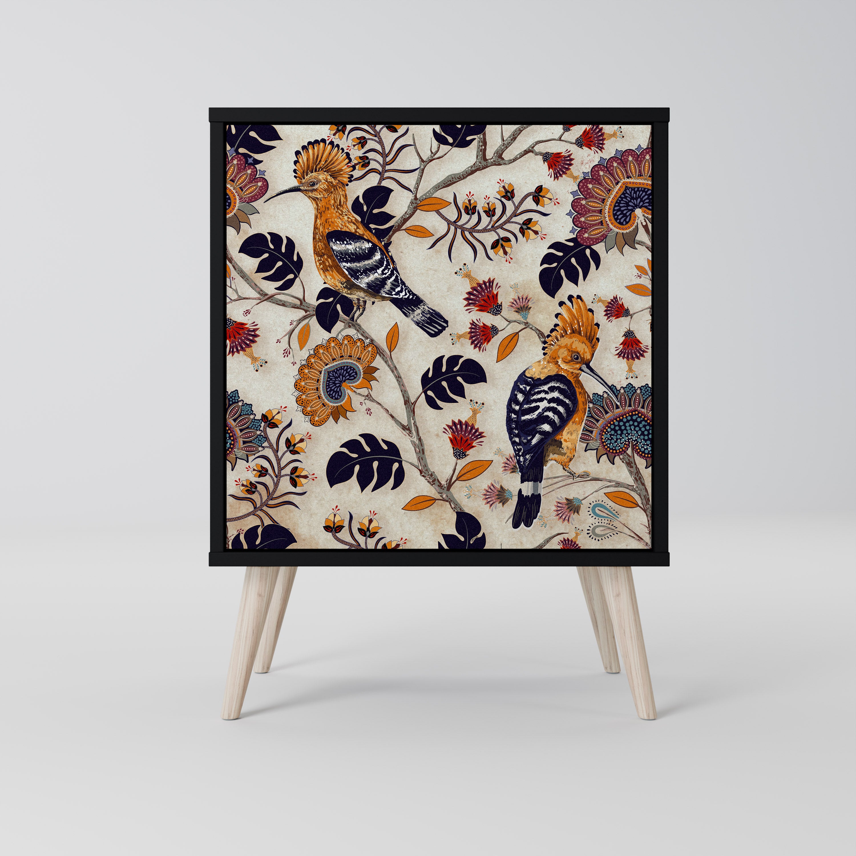 EMINENT HOOPOE Sideboard mit 1 Tür in Schwarz