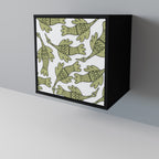 SEEDLING SONGBIRD Sideboard mit 1 Tür in Schwarz