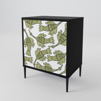 SEEDLING SONGBIRD Sideboard mit 1 Tür in Schwarz
